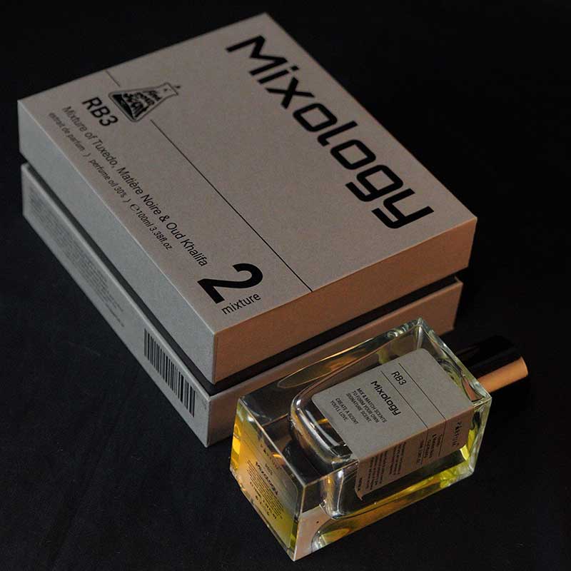 Our Creation of Mixture of Tuxedo + Matiere Noir + Oud Khalifa