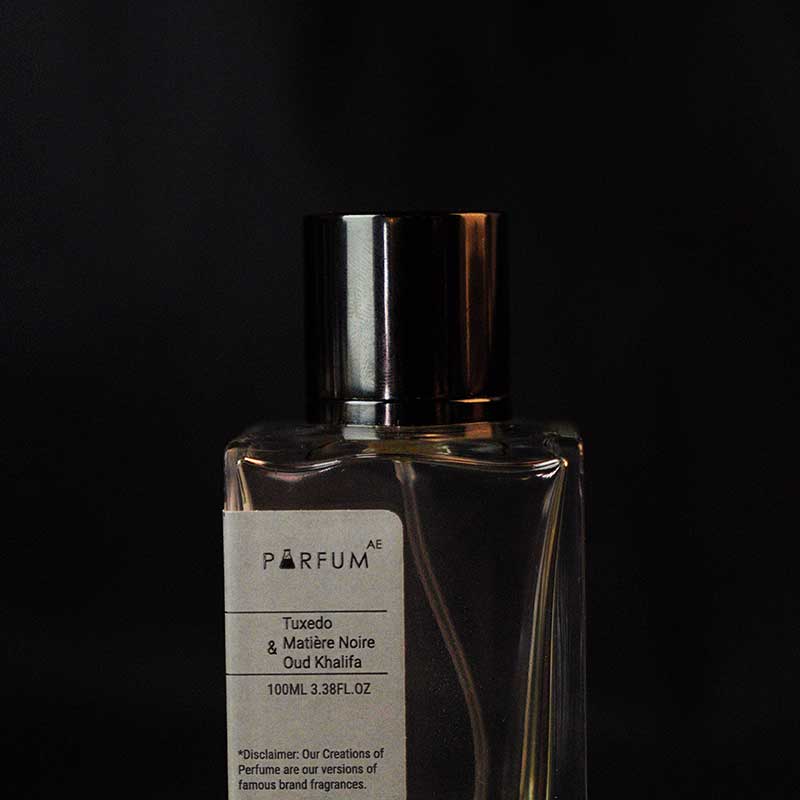 Our Creation of Mixture of Tuxedo + Matiere Noir + Oud Khalifa