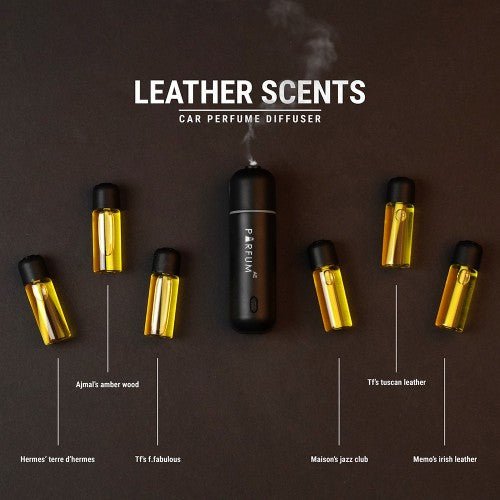 Our Creation of Leather Scents Set - Car Perfume Diffuser