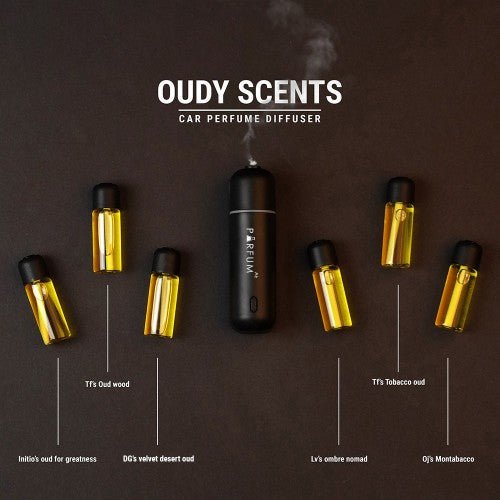 Our Creation of Oudy Scents Set - Car Perfume Diffuser